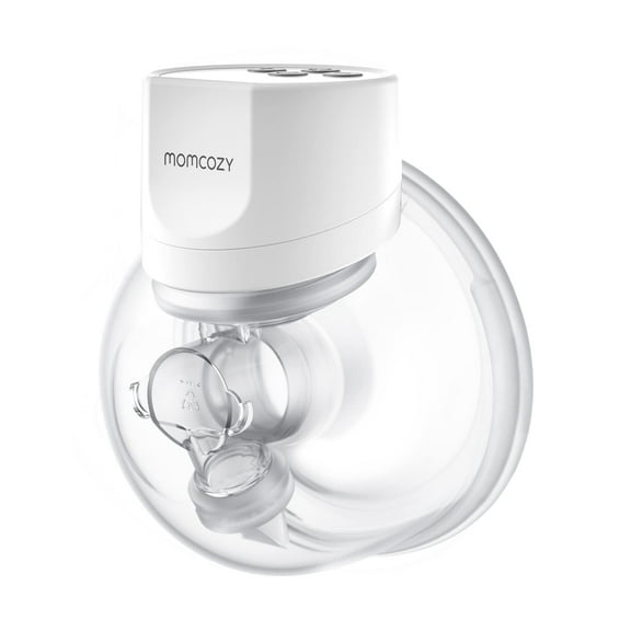 Momcozy S12 Pro-V Wearable Breast Pump Single with Silent Operation and Long Battery Life