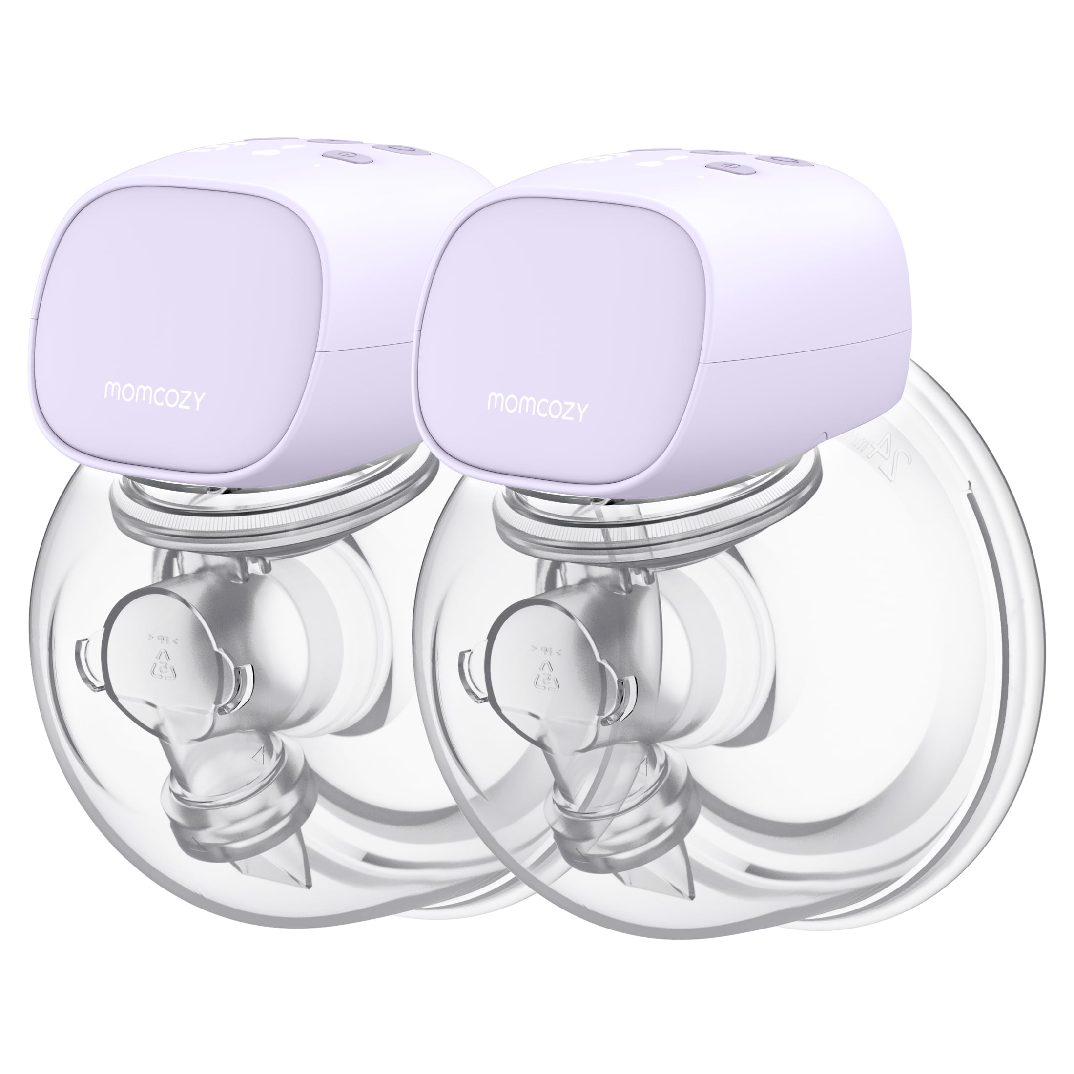 Momcozy Muse 5 Hands Free Breast Pump Wearable, Electric Breast Pump  Portable Purple 