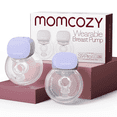 thumbnail image 1 of Momcozy S9 Pro Wearable Breast Pump Hands Free, Mom Cozy Electric Portable Breast Pump 24mm Purple, 1 of 8