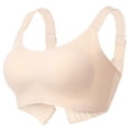 thumbnail image 1 of Momcozy Seamless Bra for Women, Wireless Invisible Support Bra, Comfortable Soft Adjustable, Beige, 1 of 10