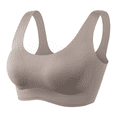 thumbnail image 1 of Momcozy Seamless Bras Wireless with Support Comfort Soft Daily Bra, 3XL, 1 of 7