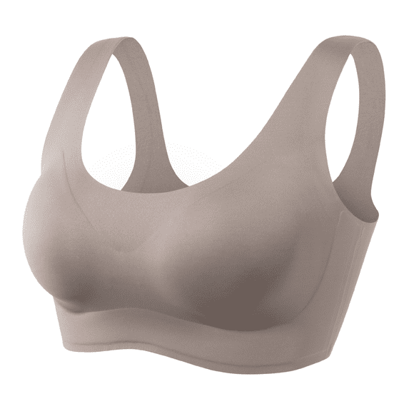 Momcozy Seamless Bras Wireless with Support Comfort Soft Daily Bra Medium
