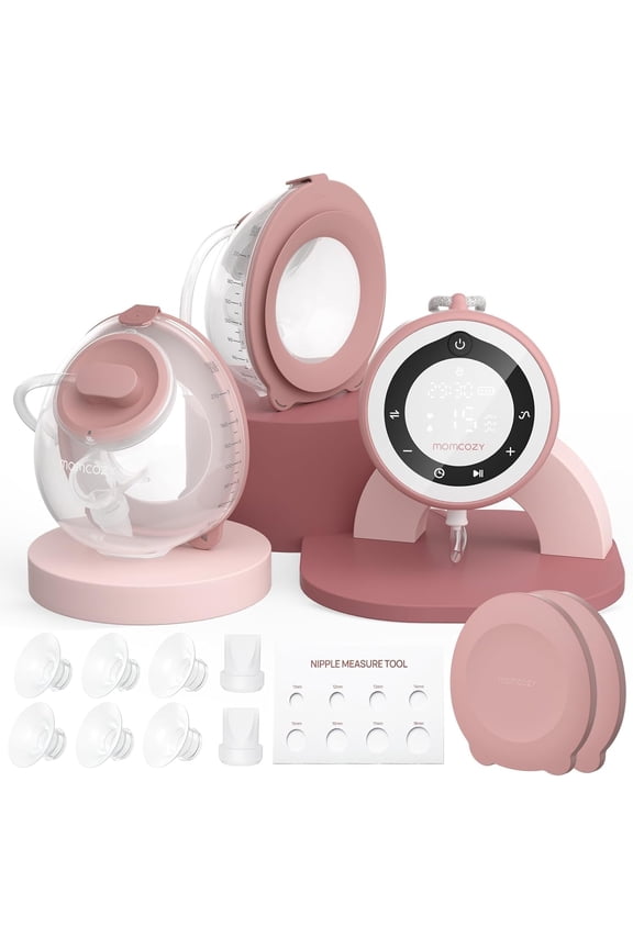 Breast Pump V1 Pro Hospital-Grade, Upgraded Electric Hands Free Breast Pump