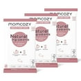 thumbnail image 1 of Momcozy Natural Breast Pump Wipes for Pump Parts Cleaning On-the-go, 30 Count (Pack of 3), Flash Clean & Resealable Pump Wipes, 1 of 9