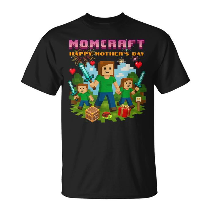 Gaming Mom T-Shirt – “I Am A Gaming Mom Just Like A Normal Mom” Funny Gamer Gift For Women (Navy, Size L)