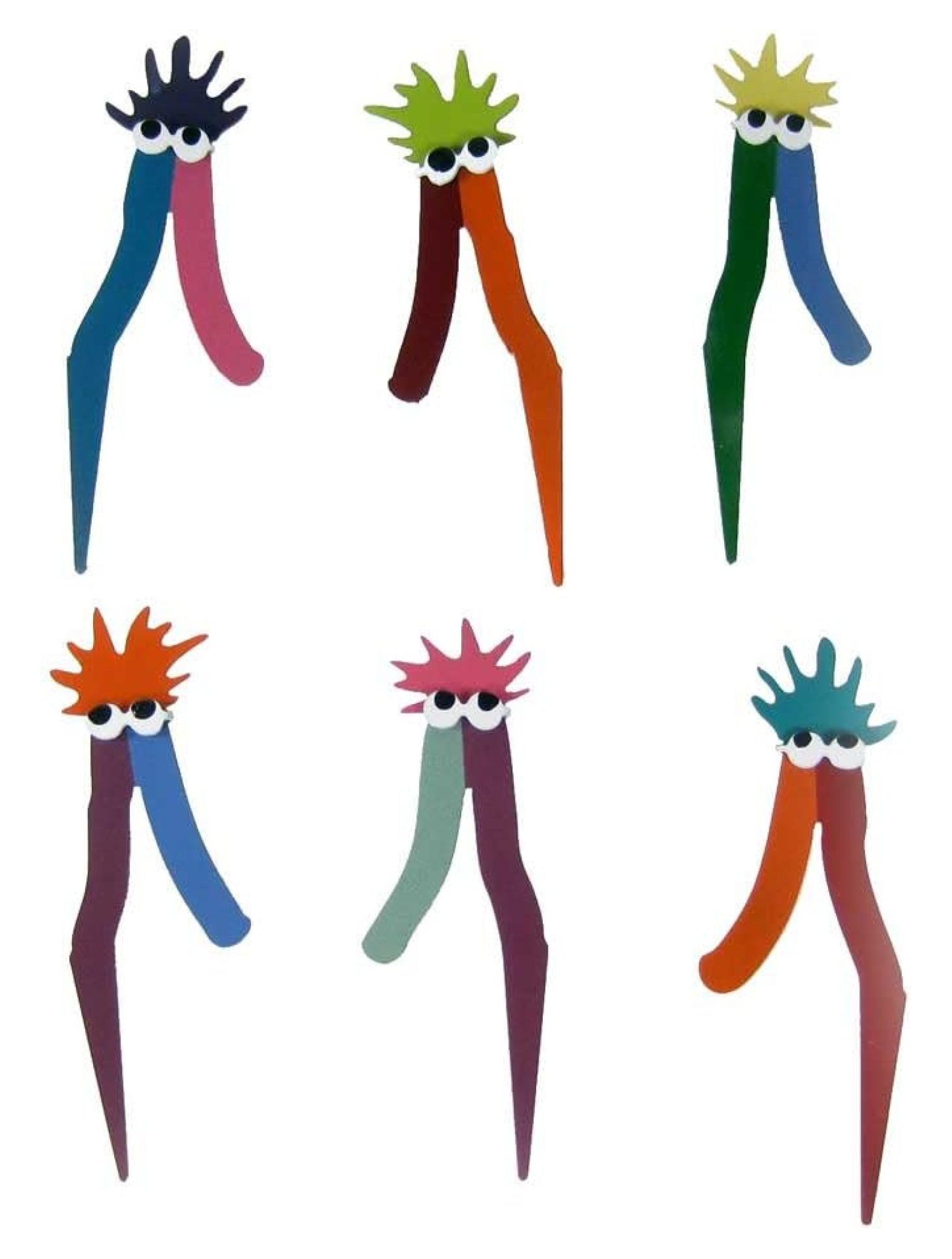 Mome Raths Steel Yard and Garden Stakes (Set of 6) - Walmart.com