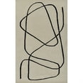 thumbnail image 1 of Momeni  Simba Hand Tufted Wool Contemporary Area Rug 2' 6" x 8' - Ivory - Runner, 1 of 3