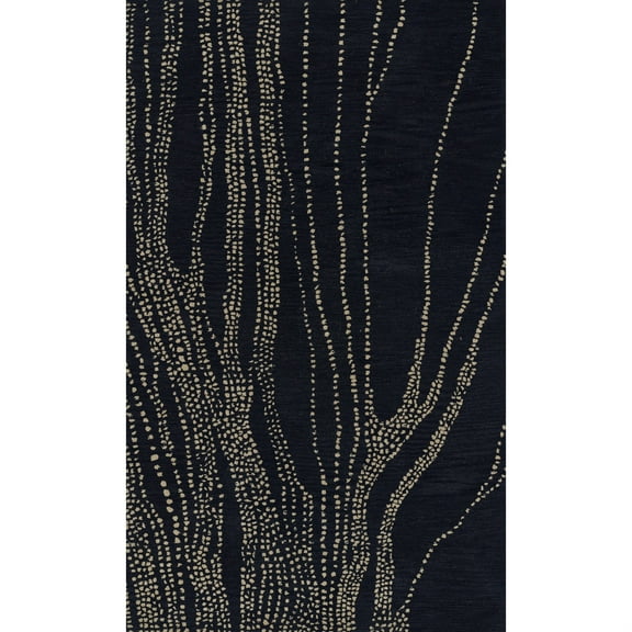 Momeni Simba Area Rug 2'6" X 8' Runner Navy SIMBASIM-7NVY2680