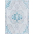 thumbnail image 1 of Momeni Afshar Machine Made Polyester Grey Area Rug 7'6" X 9'6", 1 of 10