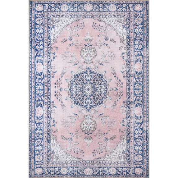 Momeni Afshar AFS30 Pink 2'3" X 7'6" Runner