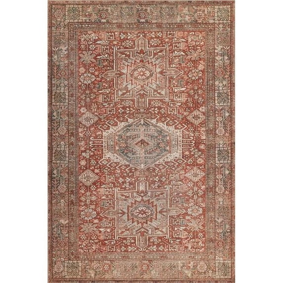 Momeni ARIANARI-2RED7696 7 ft. 6 in. x 9 ft. 6 in. Ariana Ari-2 Rectangle Area Rug, Red