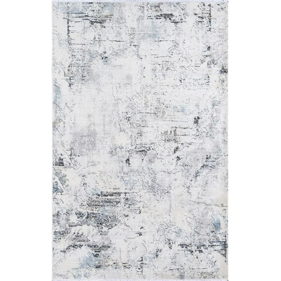 Momeni Abstract Contemporary Area Rugs, Off-White