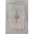 thumbnail image 1 of Momeni Afshar Polyester Traditional Blue Area Rug 7'6" X 9'6", 1 of 8