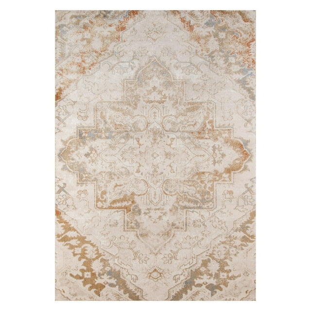 Momeni Amelia Polypropylene and Polyester Machine Made Beige Area Rug 2' X 3'