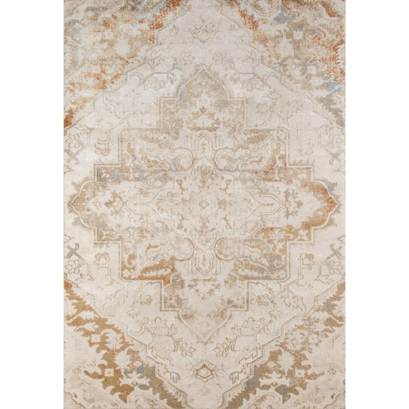 Momeni Amelia Polypropylene and Polyester Machine Made Beige Area Rug 7'10" X 9'10"
