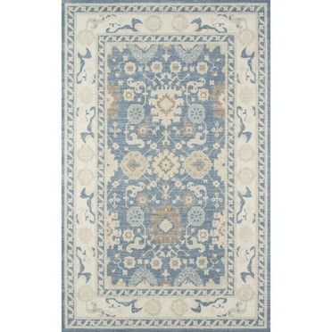 Momeni  Anatolia Wool Blend Traditional Area Rug 5'3" x 7'6" 5' x 8' Indoor