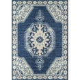 thumbnail image 1 of Momeni Anatolia Wool and Nylon Machine Made Navy Area Rug 7'9" X 9'10", 1 of 2