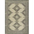 thumbnail image 1 of Momeni Anatolia Wool and Nylon Medallion Charcoal Area Rug 5'3" X 7'6", 1 of 7