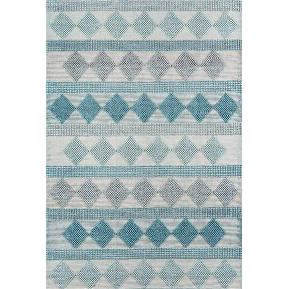 Momeni Geometric Modern Area Rugs, Blue
