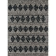 thumbnail image 1 of Momeni Andes Hand Woven Wool and Viscose Charcoal Area Rug 2' X 3', 1 of 4