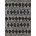 thumbnail image 1 of Momeni Andes Hand Woven Wool and Viscose Charcoal Area Rug 7'9" X 9'9", 1 of 5