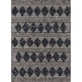 thumbnail image 1 of Momeni Andes Hand Woven Wool and Viscose Charcoal Area Rug 6' X 9', 1 of 5