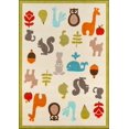 thumbnail image 1 of Momeni Animal Modern Area Rugs, Multi-color, 1 of 6