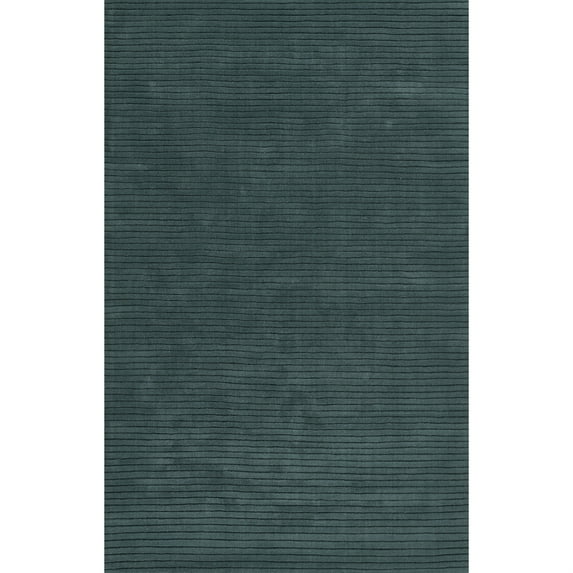 Momeni Asher Collection Indoor Blue Area Rug, 5'0" x 8'0" Sized Mat for Living Room, Bedroom, Hallways, and Home Office