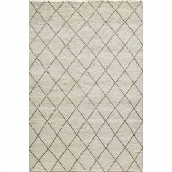 Momeni Geometric & Abstract Transitional Area Rugs, White