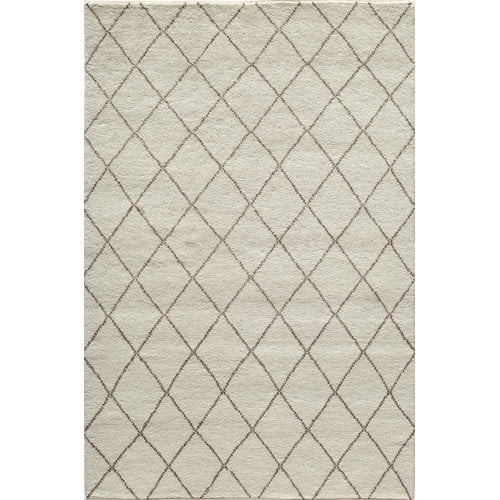 Momeni Rugs Atlas Collection Area Rug, 2'3" x 8'0" - Runner, Ivory