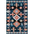thumbnail image 1 of Momeni Margaux Polyester Table Tufted Navy Area Rug 9' X 12', 1 of 4