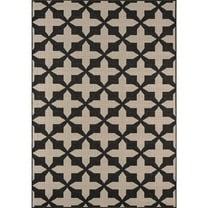 Momeni Baja 1'8" X 3'7" Transitional Rug in Charcoal