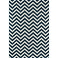 thumbnail image 1 of Momeni Baja BAJ-9 Chevron Navy 1'8" X 3'7", 1 of 5
