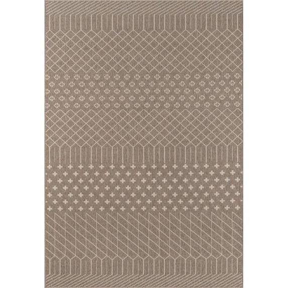 Baja Area Rug, Taupe, 3'11" X 5'7"