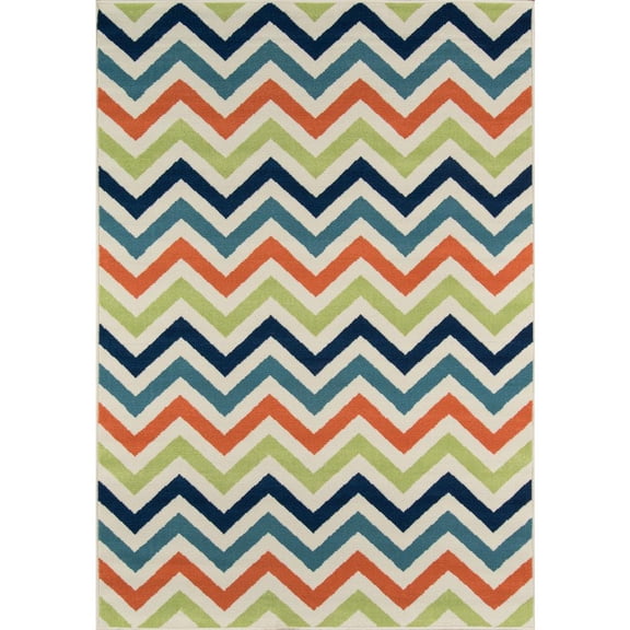 Momeni Baja Chevron Indoor/Outdoor Area Rug