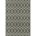 thumbnail image 1 of Momeni Baja Indoor/Outdoor Geometric & Abstract Modern Contemporary Area Rugs, Gray/White/, 1 of 4