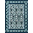 thumbnail image 1 of Momeni Baja Polypropylene Machine Made Blue Indoor Outdoor Rug 6'7" X 9'6", 1 of 6