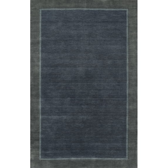 Momeni Beckton Hand Loomed Wool Blue Area Rug 2' X 3'