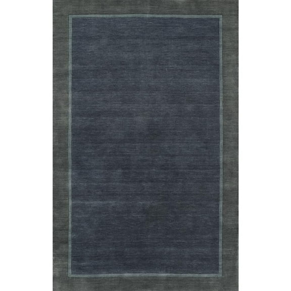 Momeni Contemporary Rectangle Area Rug, Blue, 5' X 8'