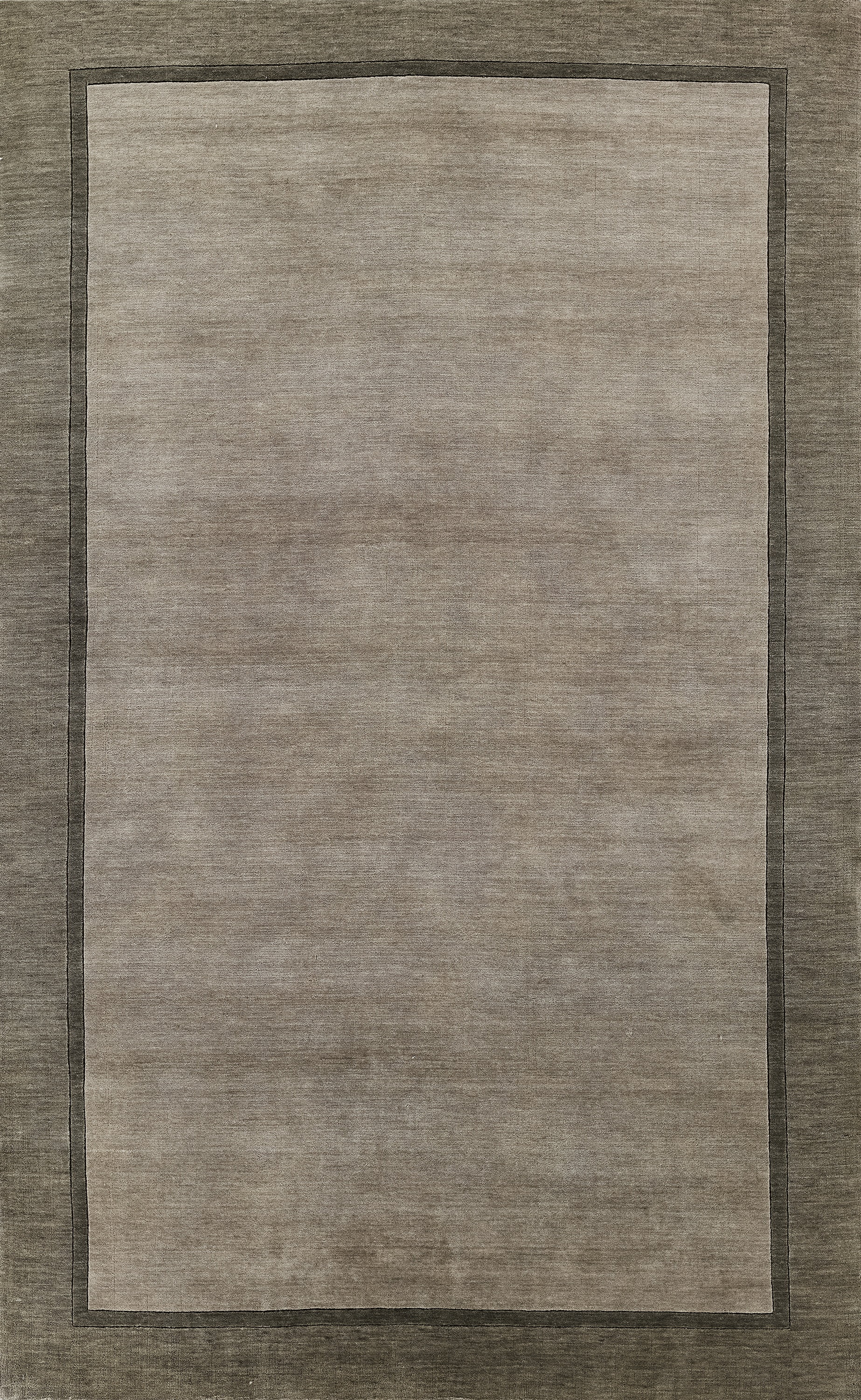 Gray Hand Tufted Wool Rectangular Area Rug