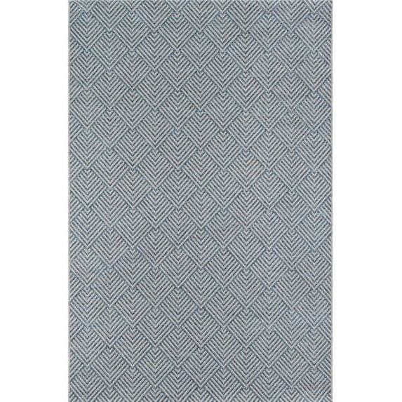 Momeni Como Indoor Outdoor Rug, 2' X 6', Blue