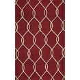 thumbnail image 1 of Momeni Rugs BLISSBS-12RED5076 Bliss Collection, Hand Carved & Tufted Contemporary Area Rug, 5' x 7'6", Red, 1 of 4