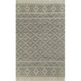 thumbnail image 1 of Momeni Boulder Hand Woven Wool and Cotton Geometric Charcoal Area Rug 9' X 12', 1 of 12