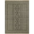 thumbnail image 1 of Momeni Bristol Hand Woven Wool and Cotton Geometric Natural Area Rug 3'6" X 5'6", 1 of 11