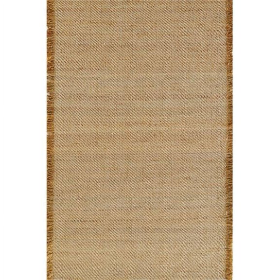 Momeni CLARACLA-1NAT2380 2 ft. 3 in. x 8 ft. Clara Hand Woven Contemporary Runner Rug, Natural