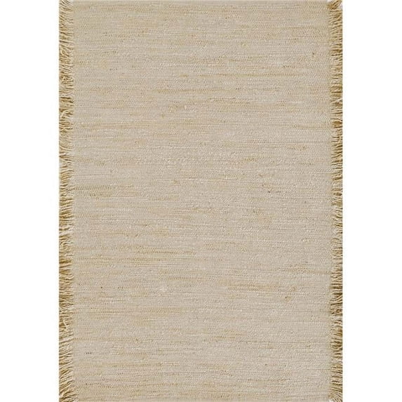 Momeni CLARACLA-2IVY2380 2 ft. 3 in. x 8 ft. Clara Hand Woven Contemporary Runner Rug, Ivory