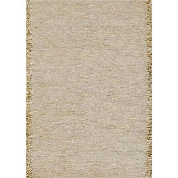 Momeni CLARACLA-2IVY80A0 8 x 10 ft. Clara Hand Woven Contemporary Rectangle Area Rug, Ivory