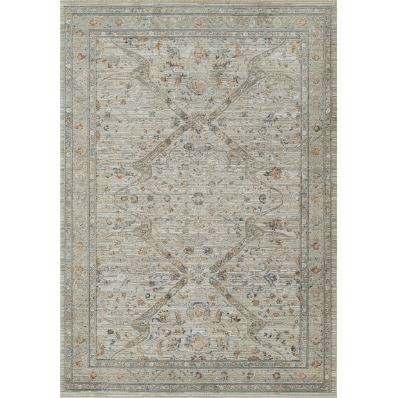 Momeni Cambridge Area Rug 2'2" X 3'11" Cream CAMBRCMB-5CRM223B
