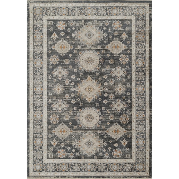 Momeni Cambridge Viscose Blend Slate Area Rug 2'2" X 3'11"