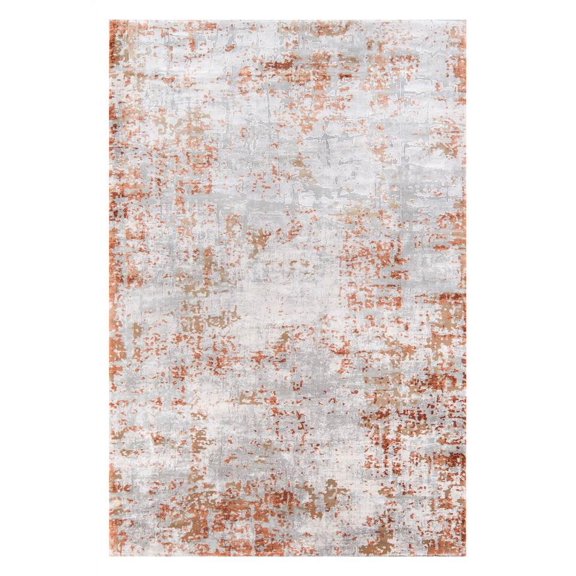 Momeni Cannes Machine Made Tencel Copper Area Rug 7'10" X 11'2"